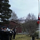 Flaggheising hos Åse